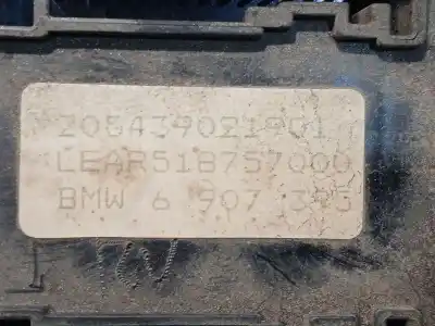 Second-hand car spare part fuse box unit for bmw x5 (e53) 3.0 d oem iam references 6907395  61136907395