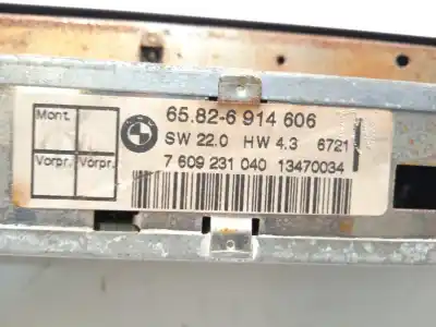 Piesă de schimb auto la mâna a doua control multifunctional pentru bmw x5 (e53) 3.0 d referințe oem iam 6914606 7609231040 65826914606