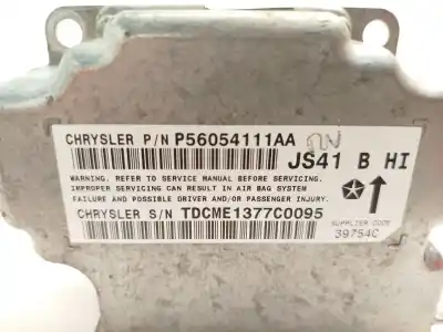 Peça sobressalente para automóvel em segunda mão centralina de airbag por dodge avenger 2.0 referências oem iam p56054111aa  k56054111aa