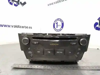 Автозапчастина б/у аудіо система / радіо cd для lexus is200 (ds2/is2) 220d посилання на oem iam 8612053660