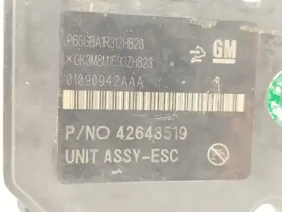 Gebrauchtes Autoersatzteil abs zum opel mokka / mokka x (j13) 1.4 (_76) oem-iam-referenzen 42643519 688250455 01090942aaa