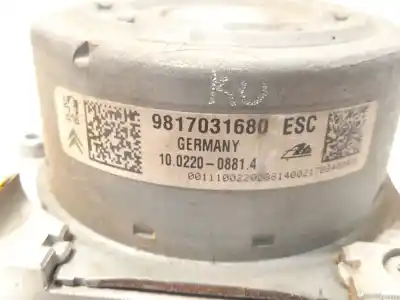 Peça sobressalente para automóvel em segunda mão abs por peugeot 208 style referências oem iam 9817031680 10022007544 10091539473