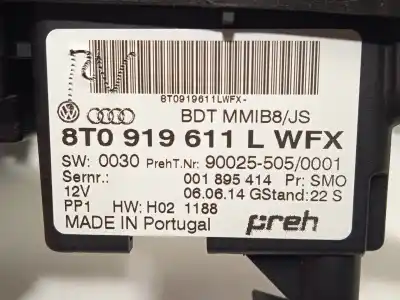 Автозапчастина б/у многофункційне управління для audi a4 b8 avant (8k5) 3.0 tdi quattro посилання на oem iam 8t0919611l  8t0919611lwfx
