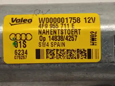 Peça sobressalente para automóvel em segunda mão motor do limpador traseiro por audi a4 b8 avant (8k5) 3.0 tdi quattro referências oem iam 4f9955711e w000001758 