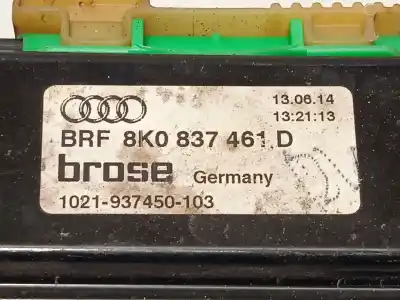 Автозапчастина б/у регулятор вікна передній лівий для audi a4 b8 avant (8k5) 3.0 tdi quattro посилання на oem iam 8k0837461d  8k0959801a