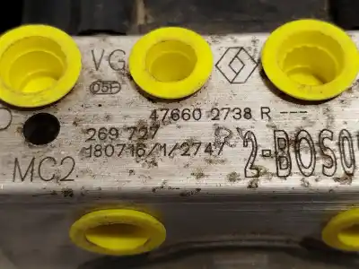 Second-hand car spare part abs for dacia duster (hs_) 1.6 sce 115 oem iam references 476602738r 269727 0265956628