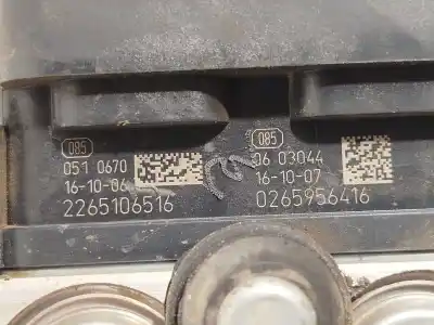Pezzo di ricambio per auto di seconda mano abs per peugeot partner tepee 1.6 hdi / bluehdi 75 riferimenti oem iam 9811148380 269754 0265956416
