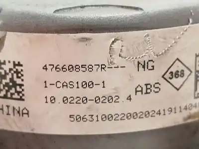 Автозапчастина б/у абс для dacia dokker express furgoneta/monovolumen 1.6 посилання на oem iam 476608587r 10022002024 28515035153