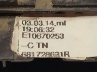 Автозапчастина б/у команда чистити для dacia dokker express furgoneta/monovolumen 1.6 посилання на oem iam 8201168003  