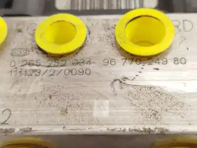 Peça sobressalente para automóvel em segunda mão abs por citroen c4 lim. tonic referências oem iam 9677024980 0265252267 0265951983