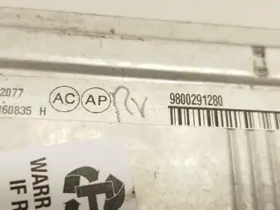 Peça sobressalente para automóvel em segunda mão intercooler por citroen c4 ii (nc_) 1.6 bluehdi 120 referências oem iam 9800291280  