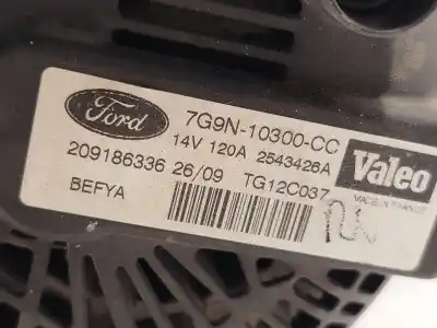 Автозапчастина б/у генератор для ford fiesta vi (cb1, ccn) 1.25 посилання на oem iam 7g9n10300cc tg12c037 2543426a