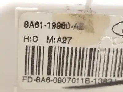 Peça sobressalente para automóvel em segunda mão comando de sofagem (chauffage / ar condicionado)  por ford fiesta vi (cb1, ccn) 1.25 referências oem iam 8a6119980ae  1777068