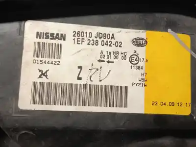 Автозапчастина б/у права фа для nissan qashqai / qashqai +2 i (j10, nj10, jj10e) 2.0 dci посилання на oem iam 26010jd90a 1ef23804202 