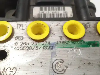 Автозапчастина б/у абс для nissan qashqai / qashqai +2 i (j10, nj10, jj10e) 2.0 dci посилання на oem iam 47660br00a 0265251374 0265951528
