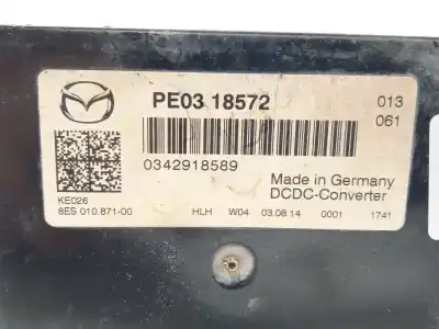 Peça sobressalente para automóvel em segunda mão módulo eletrônico por mazda cx-5 (ke, gh) 2.2 d (ke2fw) referências oem iam pe0318572  
