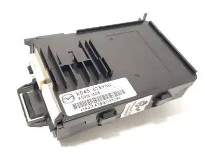 Peça sobressalente para automóvel em segunda mão módulo eletrônico por mazda cx-5 (ke, gh) 2.2 d (ke2fw) referências oem iam kd45675y0g