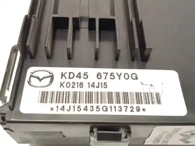 Second-hand car spare part electronic module for mazda cx-5 (ke, gh) 2.2 d (ke2fw) oem iam references kd45675y0g  