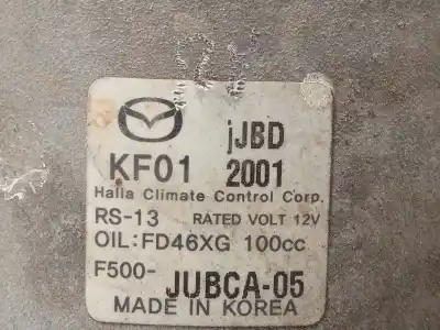 Peça sobressalente para automóvel em segunda mão compressor de ar condicionado a/a a/c por mazda cx-5 (ke, gh) 2.2 d (ke2fw) referências oem iam kf0161450 f500jubca05 