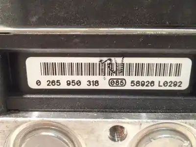 Peça sobressalente para automóvel em segunda mão abs por bmw x3 (e83) 2.0d referências oem iam 34516762059 0265234035 0265950318