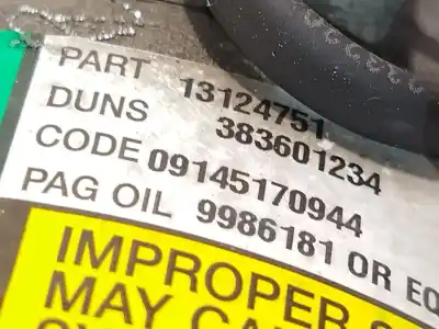İkinci el araba yedek parçası klima kompresörü için opel astra h (a04) 1.7 cdti (l48) oem iam referansları 13124751  