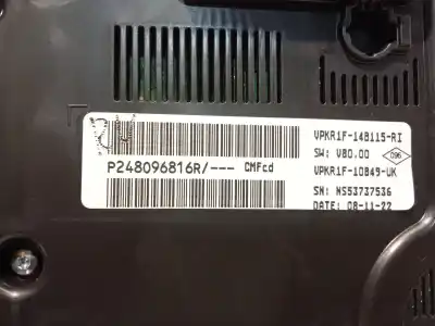 Автозапчасти б/у приборная доска за renault megane iv fastback (b9a/m/n_) 1.3 tce 140 (b9nb) ссылки oem iam 248096816r  p248096816r