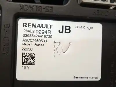 Автозапчасти б/у блок управления комфортом за renault megane iv fastback (b9a/m/n_) 1.3 tce 140 (b9nb) ссылки oem iam 284b29294r a3c07460503 