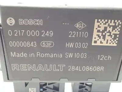 Автозапчасти б/у электронный модуль за renault megane iv fastback (b9a/m/n_) 1.3 tce 140 (b9nb) ссылки oem iam 284l08608r 0217000249 