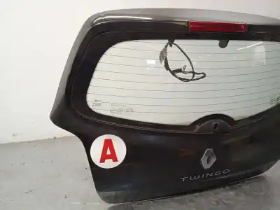 Second-hand car spare part tailgate for renault twingo ii (cn0_) 1.2 16v (cn04, cn0a, cn0b) oem iam references 7751477650  901004681r