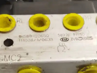 Peça sobressalente para automóvel em segunda mão abs por kia cee'd sw (ed) 1.6 crdi 90 referências oem iam 589201h950 1h58920650 6158945200