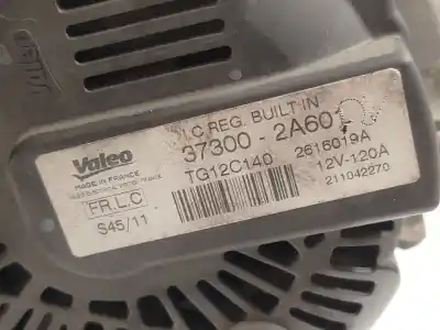 Автозапчастина б/у генератор для kia cee'd sw (ed) 1.6 crdi 90 посилання на oem iam 373002a601 tg12c140 2616019a