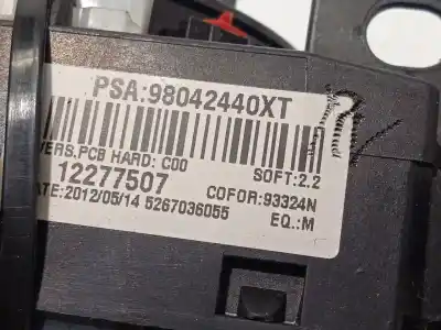 İkinci el araba yedek parçası aralikli kontrol için citroen c-elysee (dd_) 1.6 vti 115 (ddnfp0, ddnfp6, ddnfp9) oem iam referansları 98042440xt  
