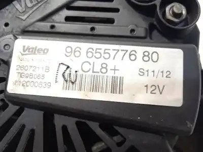 İkinci el araba yedek parçası alternatör için citroen c-elysee (dd_) 1.6 vti 115 (ddnfp0, ddnfp6, ddnfp9) oem iam referansları 9665577680 tg9b065 2607211b