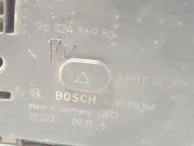 Pezzo di ricambio per auto di seconda mano scatola della farfalla per citroen c-elysee (dd_) 1.6 vti 115 (ddnfp0, ddnfp6, ddnfp9) riferimenti oem iam 9672486980 0280750540 163669