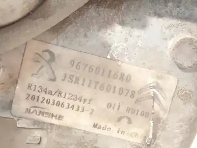 İkinci el araba yedek parçası klima kompresörü için citroen c-elysee (dd_) 1.6 vti 115 (ddnfp0, ddnfp6, ddnfp9) oem iam referansları 9676011680  