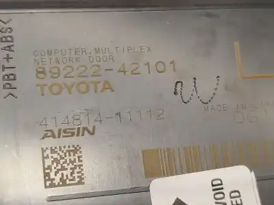 Peça sobressalente para automóvel em segunda mão módulo eletrônico por toyota rav 4 v (_a5_, _h5_) 2.5 hybrid awd (axah54) referências oem iam 8922242101 41481411112 