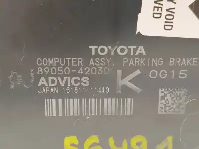 Автозапчасти б/у электронный модуль за toyota rav 4 v (_a5_, _h5_) 2.5 hybrid awd (axah54) ссылки oem iam 8905042030 15181111410 