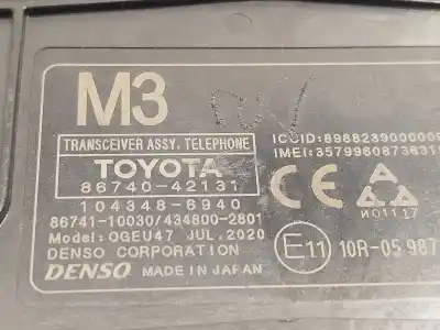 Second-hand car spare part electronic module for toyota rav 4 v (_a5_, _h5_) 2.5 hybrid awd (axah54) oem iam references 8674042131 1043486940 
