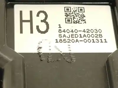 Автозапчастина б/у передні вікний вмикач для toyota rav 4 v (_a5_, _h5_) 2.5 hybrid awd (axah54) посилання на oem iam 8404042030  