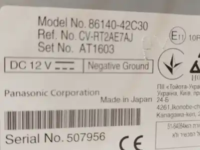 Peça sobressalente para automóvel em segunda mão módulo / sistema de navegação gps por toyota rav 4 v (_a5_, _h5_) 2.5 hybrid awd (axah54) referências oem iam 8614042c30  