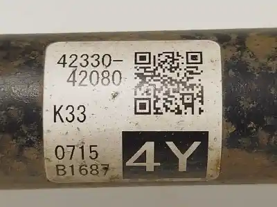 Автозапчасти б/у задняя правая трансмиссия за toyota rav 4 v (_a5_, _h5_) 2.5 hybrid awd (axah54) ссылки oem iam 4233042080  