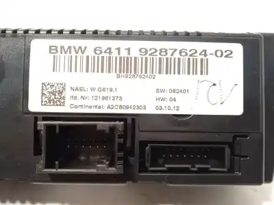 Peça sobressalente para automóvel em segunda mão comando de sofagem (chauffage / ar condicionado) por bmw x1 (e84) sdrive 18 d referências oem iam 9287624  64119287624