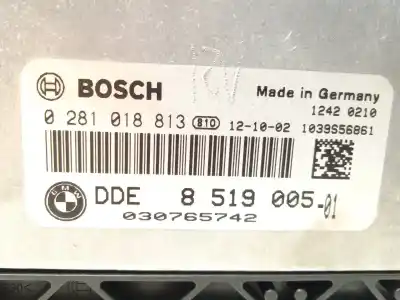 Автозапчасти б/у блок управления двигателем за bmw x1 (e84) sdrive 18 d ссылки oem iam 8519005 0281018813 