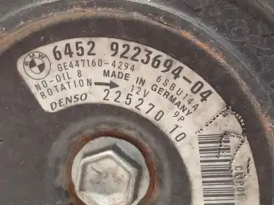 Peça sobressalente para automóvel em segunda mão compressor de ar condicionado a/a a/c por bmw x1 (e84) sdrive 18 d referências oem iam 64529223694 4472604710 