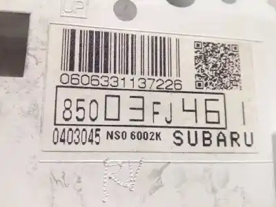 Peça sobressalente para automóvel em segunda mão quadrante por subaru xv 2.0 diesel cat referências oem iam 85003fj461  