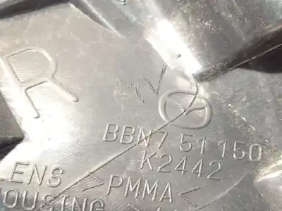 Second-hand car spare part right tailgate light for mazda 3 (bl) 1.6 mzr cd (bl14) oem iam references bbn751150  bcw851150e