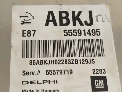 Second-hand car spare part ecu engine control for opel astra j (p10) 1.7 cdti (68) oem iam references 55591495 55579719 
