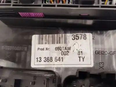 Автозапчастина б/у реле/запоперівник для opel astra j (p10) 1.7 cdti (68) посилання на oem iam 13368641  