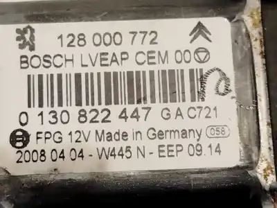 Автозапчасти б/у регулятор стекла заднего левого за citroen c5 iii (rd_) 2.2 hdi (rd4hth) ссылки oem iam 9657284780 0130822447 128000772