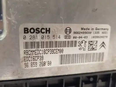 Автозапчасти б/у блок управления двигателем за citroen c5 iii (rd_) 2.2 hdi (rd4hth) ссылки oem iam 9665926880 0281015514 9662489680